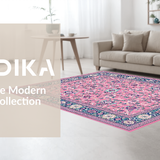 Folk Art Floral Elegance(Pink)