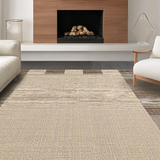 Ultra Soft Area Rug, Non Slip, Stain Resistant, Washable Area Rugs for Living Room, Bedroom, Chic Checkerboard Earthy Aesthetic(Beige)