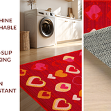 Bold Retro Heart Shape(Red)