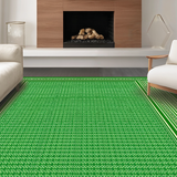 Bright Nature Inspired Welcome Mat(Green)