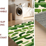 Contemporary Square Plant Aesthetic(Green)