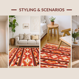 Dynamic Ethnic Linear(Red)