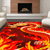 Intense Colorful Fantasy Artwork(Red)