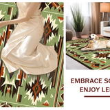 Sophisticated Tribal Ogee Composition(Green)