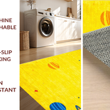 Joyful Round Planetary Design(Yellow)