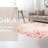 Artistic Edged Floral Style(Pink)
