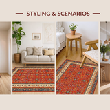 Lively Rustic Symmetrical(Red)