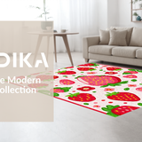 Charming Pastel Strawberry Motif(Pink)