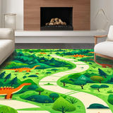 Vibrant Safari Road Map Design(Green)