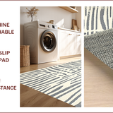 Ultra Soft Area Rug, Non Slip, Stain Resistant, Washable Area Rugs for Living Room, Bedroom, Contemporary Animal Print Kitchen Rug Neutral Tones(Beige)