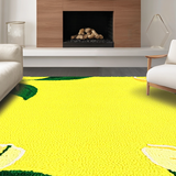 Charming Rustic Lemon Floral Design(Yellow)