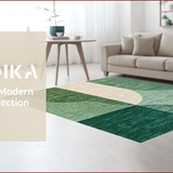 Ultra Soft Area Rug, Non Slip, Stain Resistant, Washable Area Rugs for Living Room, Bedroom, Vintage Sage Green Large Meditation Room Rug(Green)