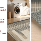 Sleek Transitional Geometric Arrangement(Beige)