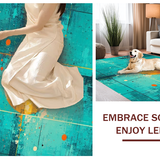 Chic Low Contrast Color Block(Blue)