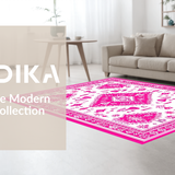 Vibrant Hot Pink Typography Art(Pink)