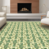 Cozy Natural Color Symmetric Style(Green)