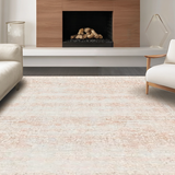 Ultra Soft Area Rug, Non Slip, Stain Resistant, Washable Area Rugs for Living Room, Bedroom, Nursery Design for Baby Girl(Pink)