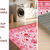 Elegant Festive Heart Arrangement(Red)