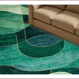 Eco Friendly Gradient Abstract Motif(Green)