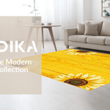 Elegant Wooden Board Floral Art(Yellow)