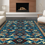 Vibrant Earth Tones with Cultural Flair(Blue)