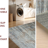 Chic Distressed Floral Aesthetic(Gray)