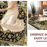 Luxurious Vintage Oriental Tapestry(Black)