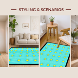 Joyful Alphabetical Playful Landscape(Blue)