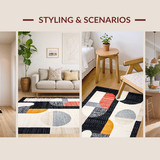 Contemporary Minimalist Curved(Black)