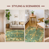 Chic Subtle Abstract Layered Elements(Blue)