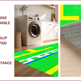 Vibrant Cityscape Adventure Mat(Green)