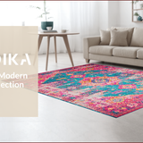 Vibrant Medallion Patterned Aesthetic(Pink)