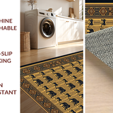 Elegant Earthy Elephant Silhouette(Beige)