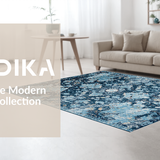 Charming Vintage Botanical Design(Blue)