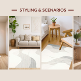 Sleek Modern Ombre Tones(Beige)