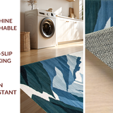 Minimalist Cool Toned Landscape Design(Blue)