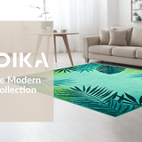 Earthy Teal Botanical Fusion(Blue)