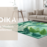 Chic Irregular Gradient Motif(Green)