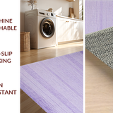 Ultra Soft Area Rug, Non Slip, Stain Resistant, Washable Area Rugs for Living Room, Bedroom, Calming Subtle Shag Design(Purple)