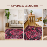Chic Earth Tone Medallion(Red)