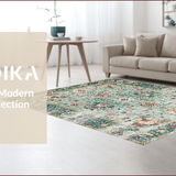 Elegant Sage Floral Motif(Green)