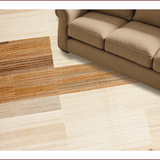 Ultra Soft Area Rug, Non Slip, Stain Resistant, Washable Area Rugs for Living Room, Bedroom, Rustic Textured Fawn Aesthetic(Beige)
