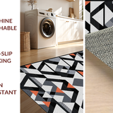 Distinctive Gray Tiled Patterned(Gray)