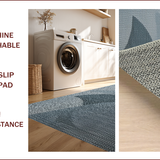 Ultra Soft Area Rug, Non Slip, Stain Resistant, Washable Area Rugs for Living Room, Bedroom, Contemporary Washable Nursery Area Rug in Neutral Tones(Gray)