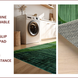 Ultra Soft Area Rug, Non Slip, Stain Resistant, Washable Area Rugs for Living Room, Bedroom, Cozy Green Shaggy Texture(Green)