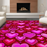 Cute Contemporary Heart Design(Pink)