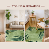 Warm Earth Tones Nature Print(Green)