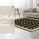 Warm Earth Tone Lattice(Black)