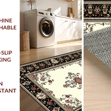 Classic Black Ivory Medallion Elegance(Ivory)