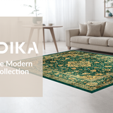 Cozy Textured Linear Patterning(Green)